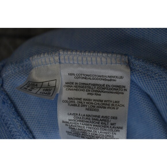 Brooks Brothers Sweater 1/4 Zip Men's Large Navy Blue Birdseye Cotton Sweatshirt - Picture 11 of 16